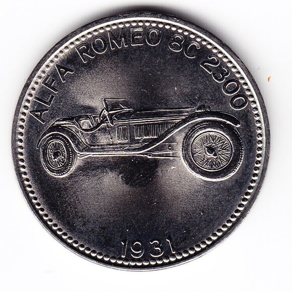 SHELL Germany Alfa Romeo Medal (b70) - Picture 1 of 2